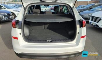SUV Hyundai Tucson 1.6 CRDi 136ch, blanc, coffre ouvert, à saisir chez Hyundai Occasions Saint-Pierre 974