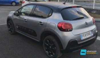 voiture occasion citroen C3 Puretech 110ch, vue laterale arriere, cotrans Le Port Reunion