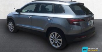 SUV Skoda Karoq 2.0 TDI 150ch, vue laterale, cotrans saint-pierre 974