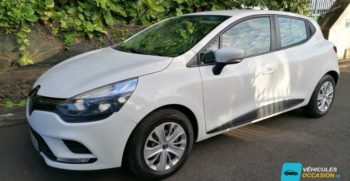 vehicule occasion Renault Clio IV Emotion 1.5L dCi 75ch, vue avant, System Lease Sainte Clotilde 974