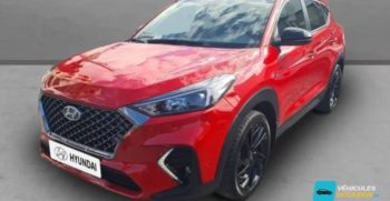 vehicule SUV hyundai tucson hybride vue avant, hyundai occasion Saint-Denis Reunion
