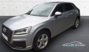 SUV haut de gamme, audi Q2, vue avant, occasion à saisir chez Cotrans Sainte-Clotilde 974