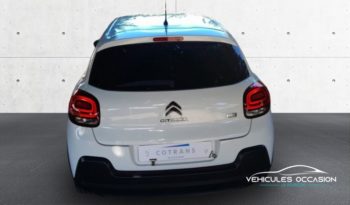 vehicule occasion citroen C3 essence, année 2020, face arriere, cotrans saint denis 974