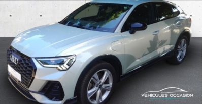 suv hybride, audi Q3 sportback, vue avant, cotrans occasion sainte clotilde 974