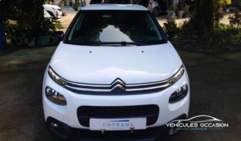 vehicule occasion citroen C3 essence, année 2020, face avant, cotrans saint denis 974