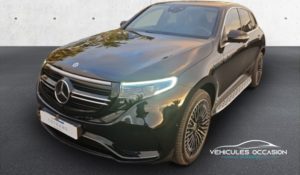 SUV electrique haut de gamme, mercedes benz EQC 408ch, vue avant, Cotrans Le Port 974