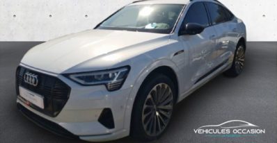 occasion vehicule electrique, audi e-tron sportback, vue avant, Cotrans Saint-Denis 974