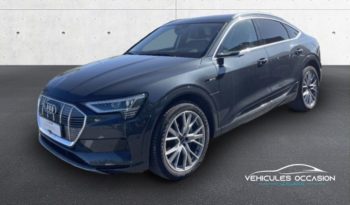 SUV coupe electrique, audi e-tron, vue avant, occasion Cotrans Le Port 974