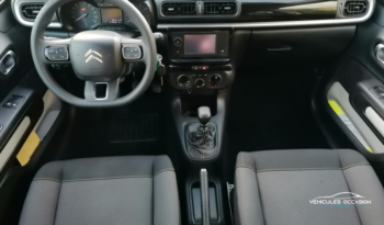 Photo de la vue intérieure de Intérieur de la Citroë C3 BHDI, tableau de bord avec radio CD, occasion à La Réunion