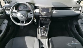 vue interieure avant de la Renault Clio V Life 0.9L 90CH, citadine compacte d'occasion à La Réunion