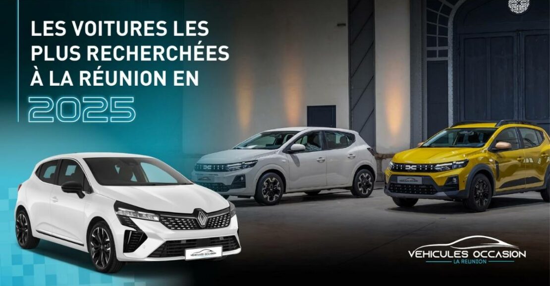 Les voitures les plus recherchées à La Réunion