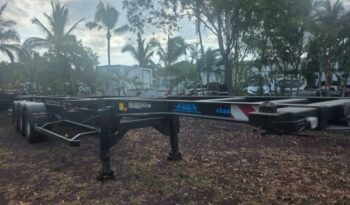 Vente Volvo Fe remorque porte containers avec chariot Leparc-gbh Comptoir Des Isles, La Reunion.