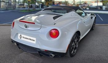 4c Spider occasion Reunion 1750 tbi 240ch standard edition tct, modèle 2017 à vendre.