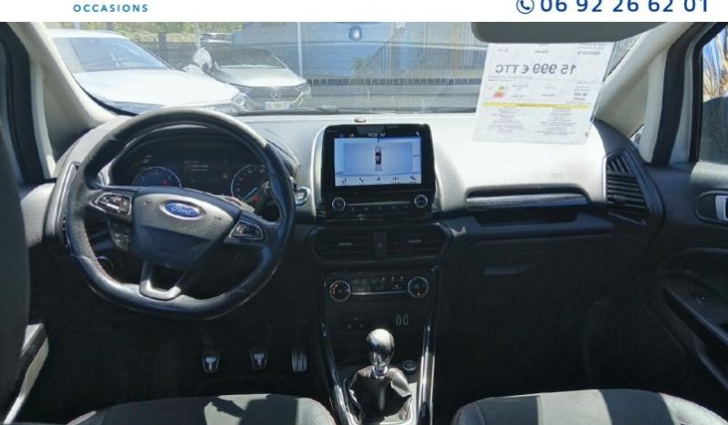 FORD EcoSport 1.5 EcoBlue 125ch ST-Line 4×2 Euro6.2 complet