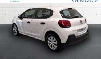 Occasion à vendre : Citroen voiture blanc banquise - noir onyx essence puretech 82ch feel s&s e6.d Reunion