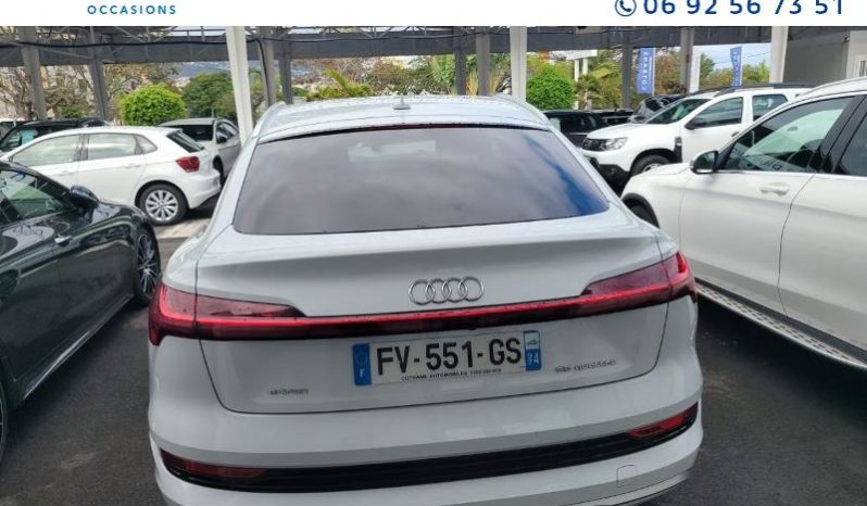 AUDI e-tron Sportback 55 408ch e-quattro 9cv complet