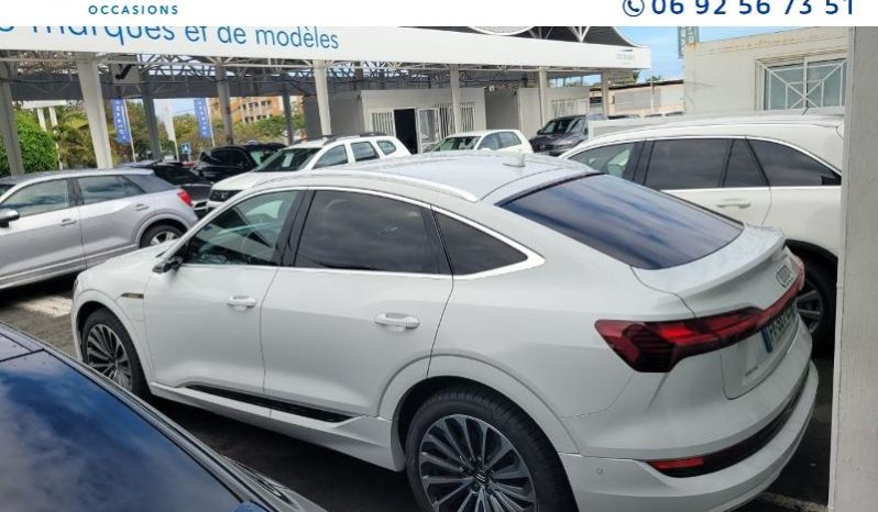 AUDI e-tron Sportback 55 408ch e-quattro 9cv complet