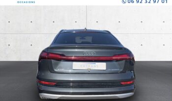 E-tron Sportback occasion Reunion 55 408ch avus e-quattro, modèle 2021 à vendre.