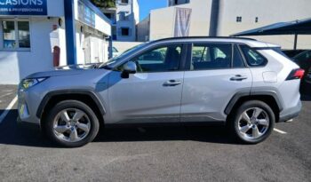 Rav4 occasion Reunion hybride 218ch graphite, modèle 2021 à vendre.