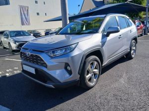 Vente Toyota Rav4 hybride 218ch graphite Leparc-gbh Comptoir Des Isles, La Reunion.