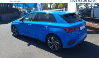 Occasion à vendre : Audi voiture bleu turbo essence/micro-hybride 35 tfsi 150ch mild hybrid s line s tronic 7 Reunion