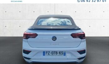 T-roc Cabriolet occasion Reunion 1.5 tsi evo 150ch r-line dsg7, modèle 2021 à vendre.