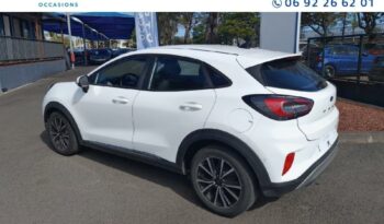 Occasion à vendre : Ford voiture blanc glacier essence/micro-hybride 1.0 ecoboost 125ch mhev titanium 6cv Reunion