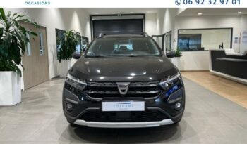 Reunion auto occasion Sandero 2021 1.0 tce 90ch stepway essentiel -22 pas chère.