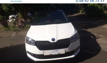 Reunion auto occasion Fabia 2021 1.0 tsi 95ch monte carlo pas chère.