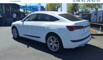 Occasion à vendre : Audi voiture blanc glacier electrique 55 408ch s line e-quattro Reunion