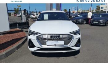 Reunion auto occasion E-tron Sportback 2021 55 408ch s line e-quattro pas chère.
