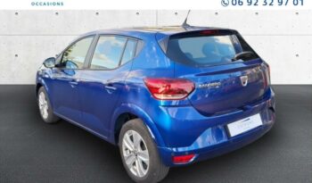 Occasion à vendre : Dacia voiture bleu iron métallisé essence 1.0 tce 90ch confort bvm6 Reunion