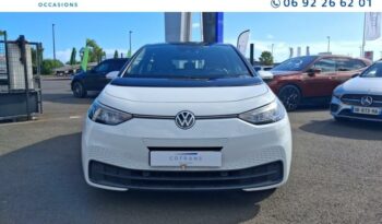 Reunion auto occasion Id.3 2021 150ch pure performance 45 kwh pas chère.