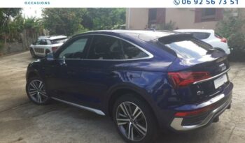 Occasion à vendre : Audi voiture bleu navarre métallisé hybride rechargeable : essence/electrique 55 tfsi e 367ch s line quattro s tronic 7 Reunion