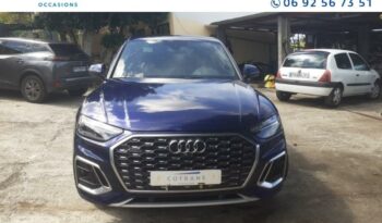 Reunion auto occasion Q5 Sportback 2022 55 tfsi e 367ch s line quattro s tronic 7 pas chère.