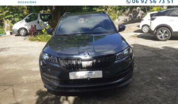 Reunion auto occasion Karoq 2022 1.5 tsi act 150ch sportline dsg7 pas chère.