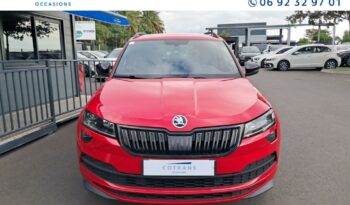 Reunion auto occasion Karoq 2022 1.5 tsi act 150ch sportline dsg7 pas chère.