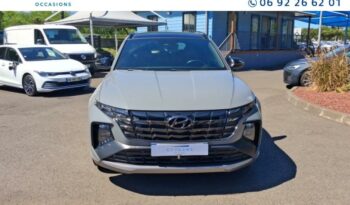 Reunion auto occasion Tucson 2022 1.6 crdi 136ch hybrid 48v n line executive htrac dct7 pas chère.