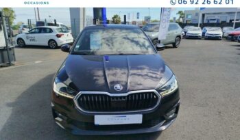 Reunion auto occasion Fabia 2022 1.5 tsi 150ch black edition dsg7 pas chère.