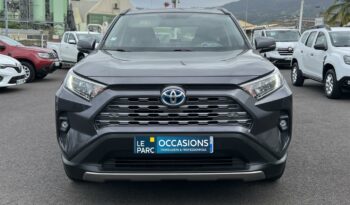 Photo Rav4 occasion 2.5 hybride 218ch graphite 2wd ile Reunion.
