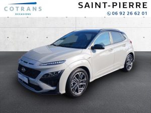 Vente Hyundai Kona 1.0 t-gdi 120ch hybrid 48v n line creative Cotrans-multi Marques Saint Pierre, La Reunion.