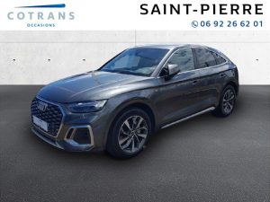 Vente Audi Q5 Sportback 35 tdi mild hybrid 163ch s line s tronic 7 Cotrans-multi Marques Saint Pierre, La Reunion.