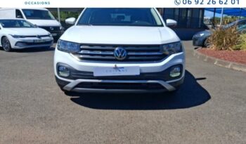 Reunion auto occasion T-cross 2022 1.0 tsi 110ch lounge dsg7 pas chère.