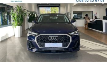 Reunion auto occasion Q3 Sportback 2022 35 tfsi 150ch design s tronic 7 pas chère.