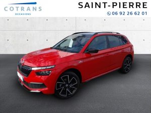 Vente Skoda Kamiq 1.0 tsi evo 110ch monte-carlo Cotrans-multi Marques Saint Pierre, La Reunion.