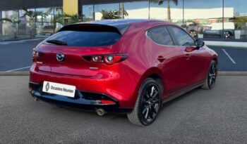 Mazda 3 Berline occasion Reunion 2.0 e-skyactiv-x m-hybrid 186ch exclusive, modèle 2022 à vendre.
