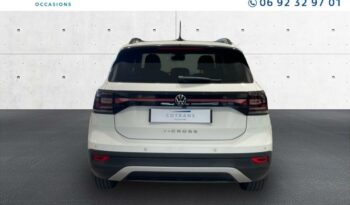 T-cross occasion Reunion 1.0 tsi 110ch carat dsg7, modèle 2022 à vendre.