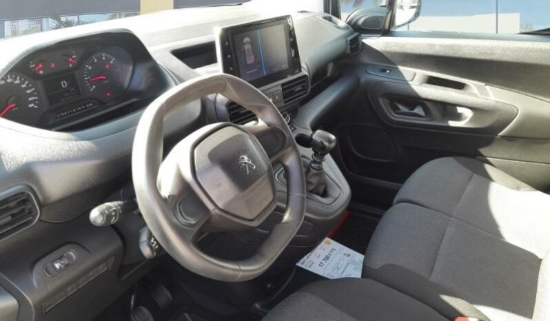 PEUGEOT Partner M 650kg BlueHDi 100ch S&S Cabine Multiflex 3 places Pack Asphalt Connect complet