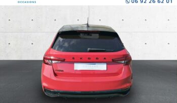 Fabia occasion Reunion 1.5 tsi 150ch monte carlo dsg7, modèle 2022 à vendre.