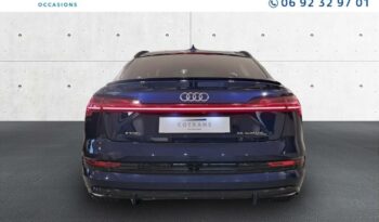 E-tron Sportback occasion Reunion 55 408ch s line e-quattro, modèle 2022 à vendre.